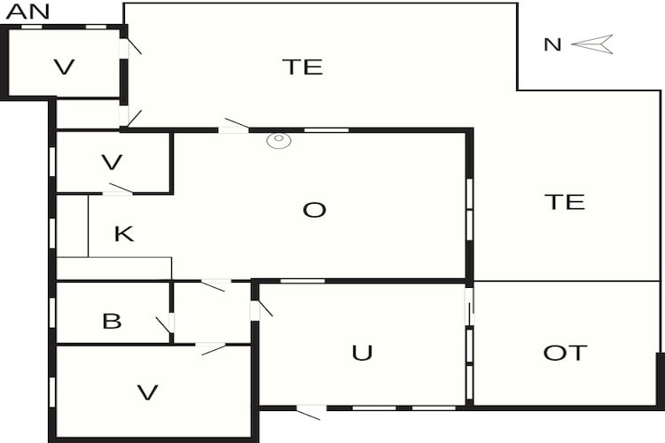 6 persoons vakantie huis in Struer-By Traum-Plattegrond