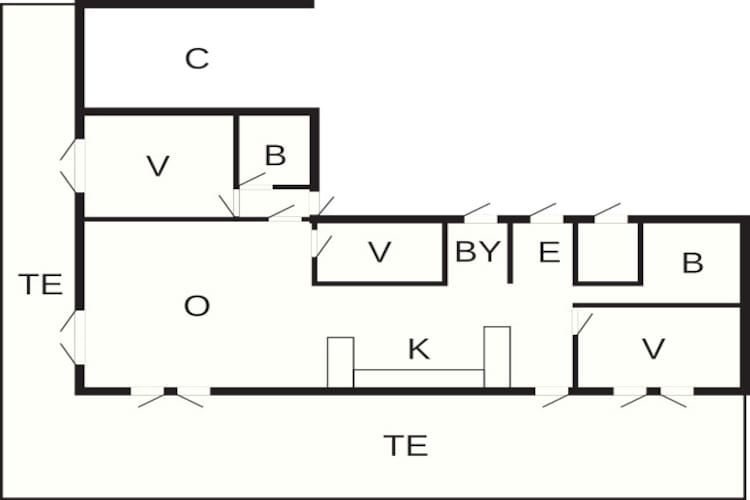 Luxe toevluchtsoord in Klint -- By Traum Ferienwohnungen - Plattegrond