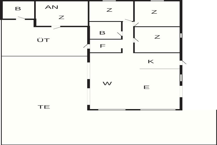 8 persoons vakantie huis in Hadsund - Plattegrond