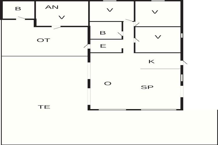 8 persoons vakantie huis in Hadsund - Plattegrond
