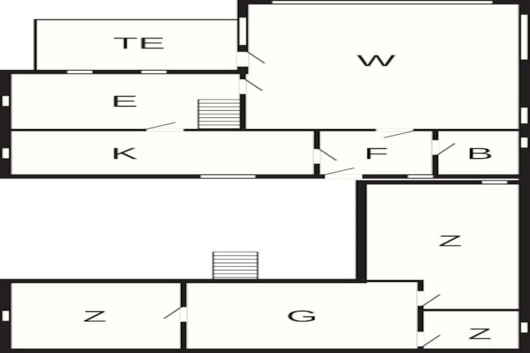 5 persoons vakantie huis in Juelsminde - Plattegrond