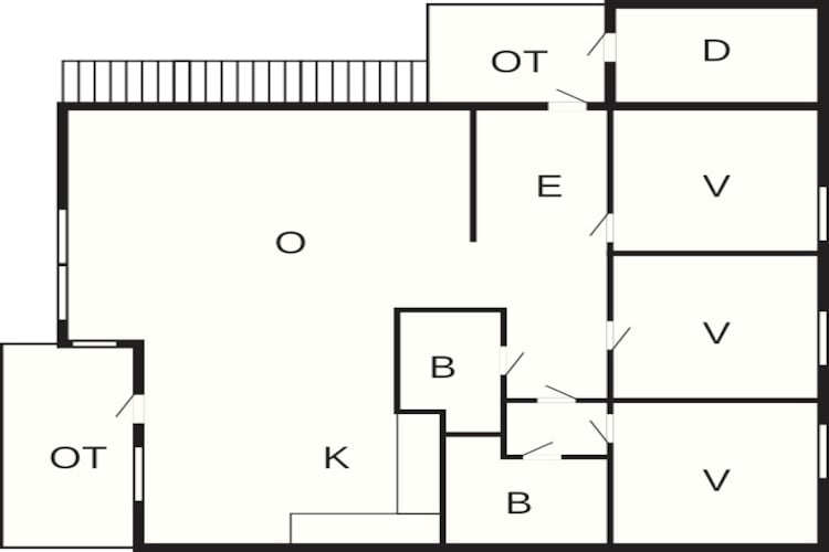 8 persoons vakantie huis in skulestadmo-Plattegrond