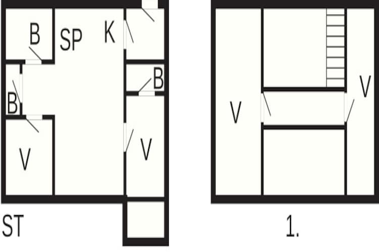 8 person holiday home in Jægerspris-By Traum-Floor plan