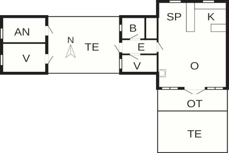 6 persoons vakantie huis in Ansager-By Traum-Plattegrond