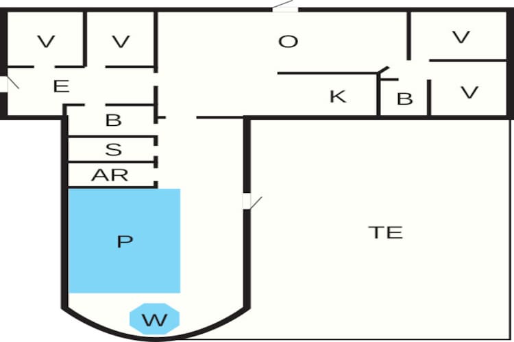 Luxe strandhuis Marielyst -- By Traum Ferienwohnungen-Plattegrond