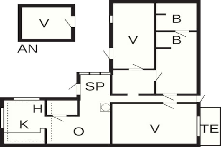 7 persoons vakantie huis in Kolind-By Traum - Plattegrond
