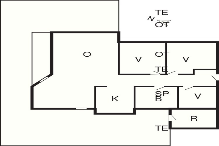6 persoons vakantie huis in Sæby-By Traum-Plattegrond