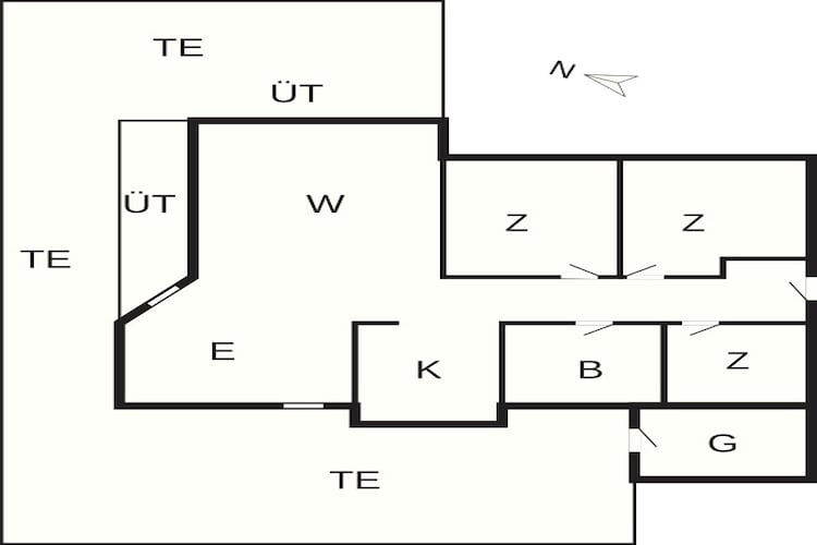 6 persoons vakantie huis in Sæby-By Traum-Plattegrond