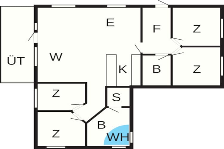 8 persoons vakantie huis in Løkken-By Traum-Plattegrond