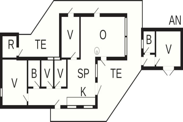 Afgelegen strandtoevlucht -- By Traum Ferienwohnungen-Plattegrond