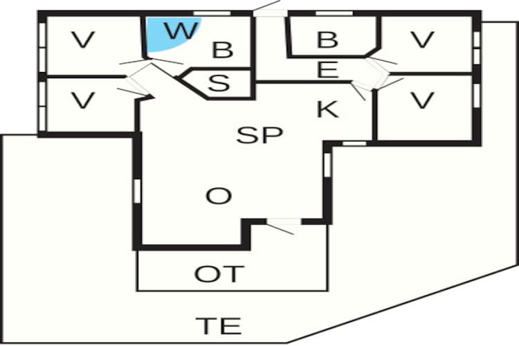 Luxe retraite met spa -- By Traum Ferienwohnungen-Plattegrond