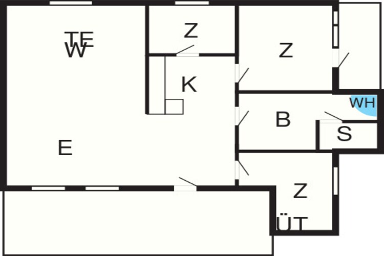 6 persoons vakantie huis in Bindslev-By Traum-Plattegrond