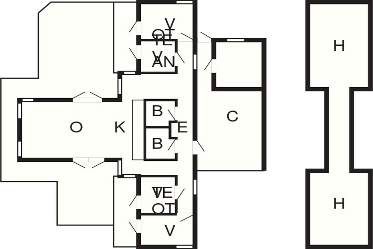 10 persoons vakantie huis in Glesborg-By Traum-Plattegrond