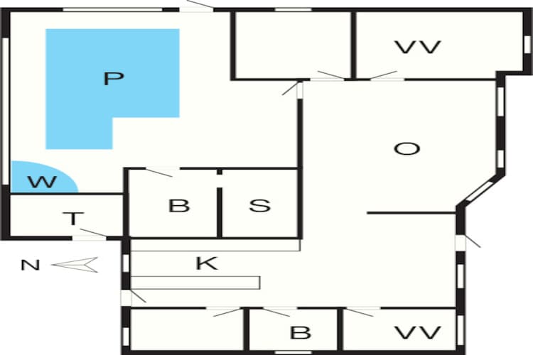 10 persoons vakantie huis in Jerup-By Traum-Plattegrond