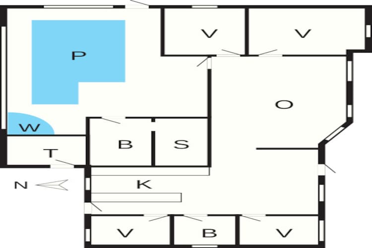 10 persoons vakantie huis in Jerup-By Traum-Plattegrond