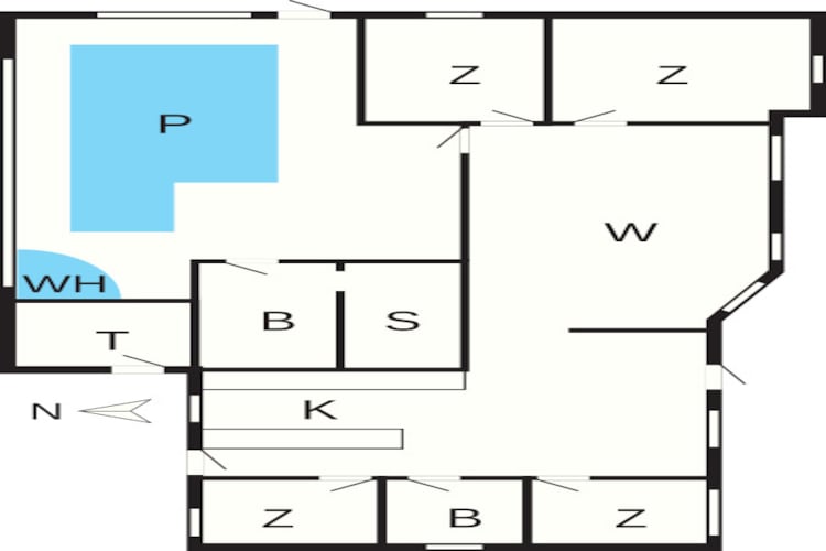 10 persoons vakantie huis in Jerup-By Traum-Plattegrond