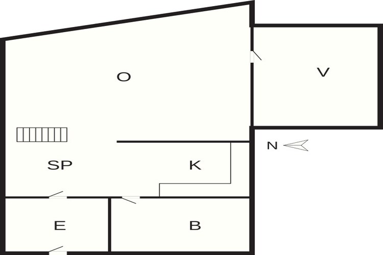 4 persoons vakantie huis in Thyborøn-By Traum-Plattegrond