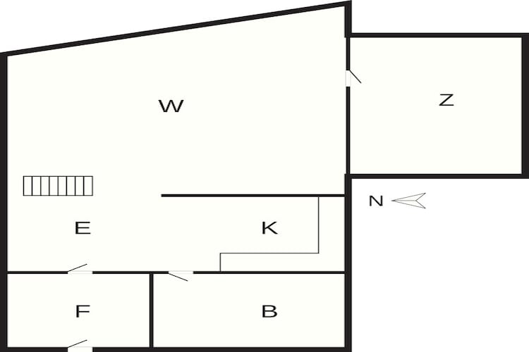 4 persoons vakantie huis in Thyborøn-By Traum-Plattegrond