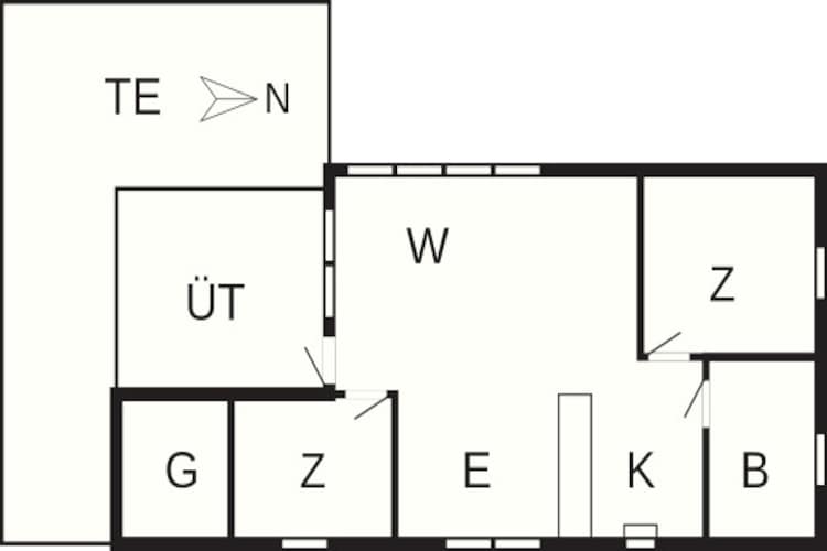 5 persoons vakantie huis in Ansager-By Traum-Plattegrond