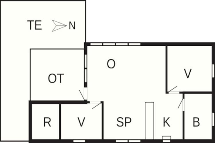 5 persoons vakantie huis in Ansager-By Traum-Plattegrond