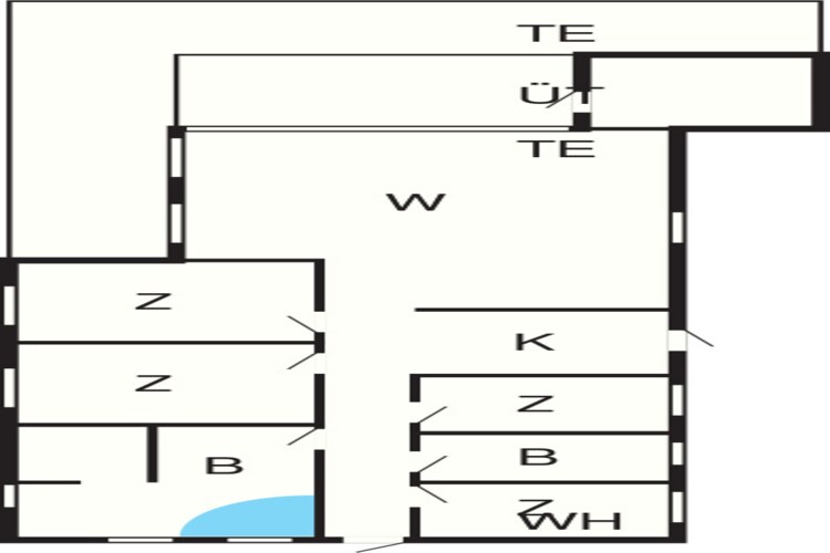 Luxe Spa Retreat in Marielyst -- By Traum Ferienwohnungen-Plattegrond