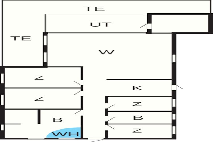 Luxe Spa Retreat in Marielyst -- By Traum Ferienwohnungen-Plattegrond