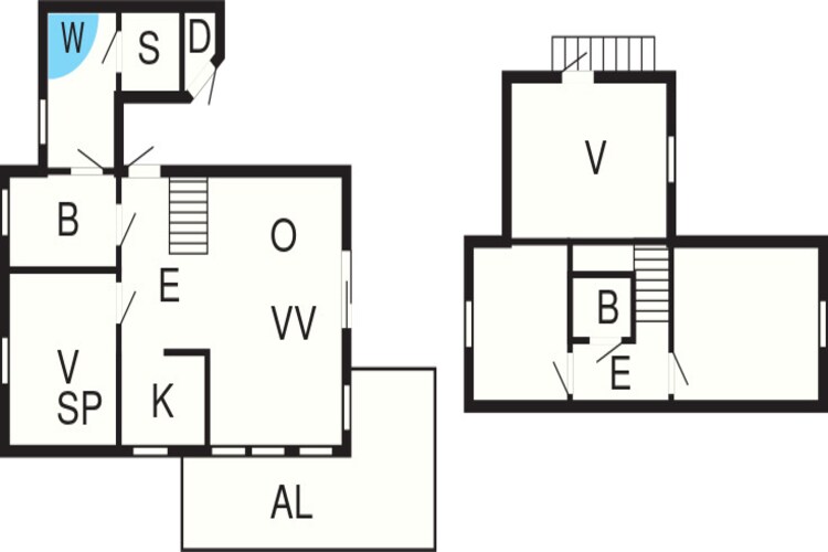 HUS NR. 2-Plattegrond