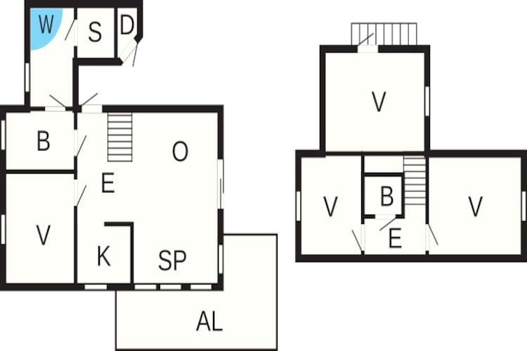 HUS NR. 2-Plattegrond