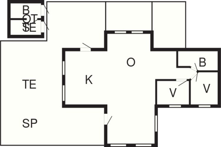 5 Personen Ferienhaus in Hadsund-Grundriss