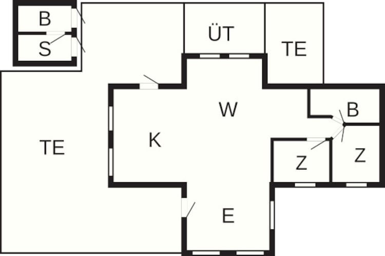 5 persoons vakantie huis in Hadsund - Plattegrond
