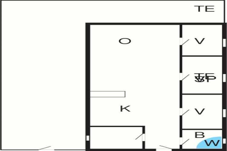 6 persoons vakantie huis in Rødby-By Traum-Plattegrond