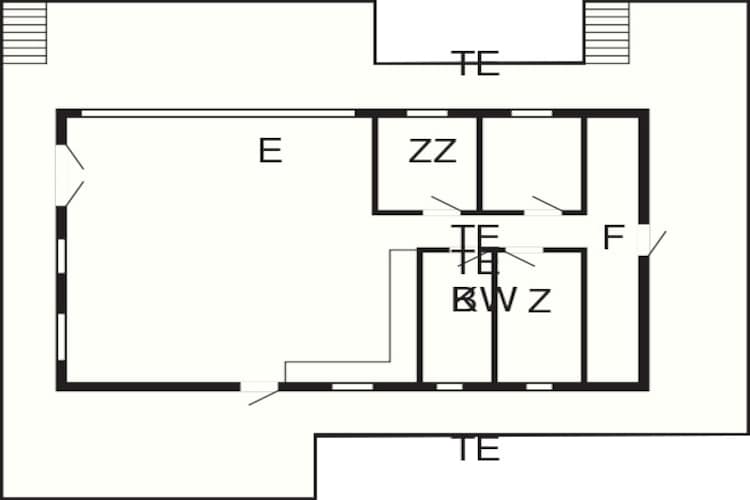 6 persoons vakantie huis in Hejls-Plattegrond