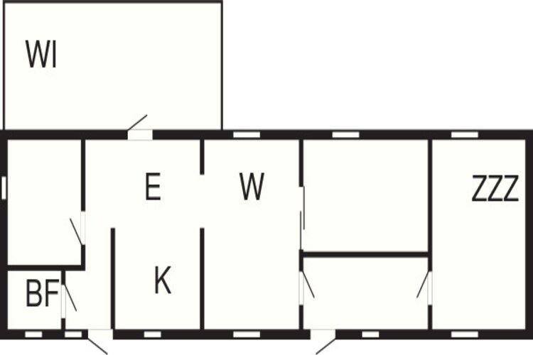 6 persoons vakantie huis in Laholm-Plattegrond