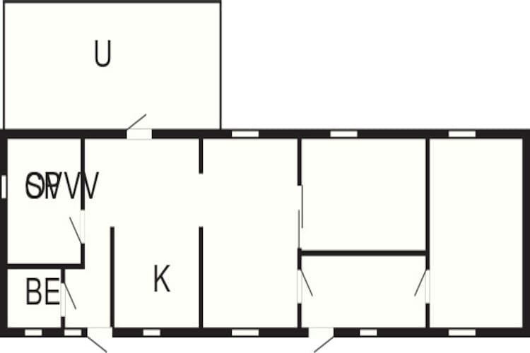 6 persoons vakantie huis in Laholm-Plattegrond