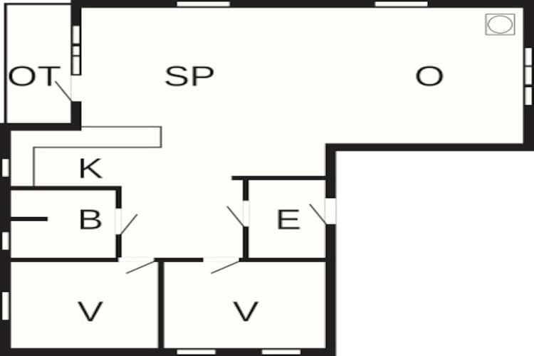 5 persoons vakantie huis in Løkken-By Traum-Plattegrond