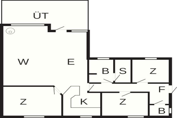 6 persoons vakantie huis in Vig - Plattegrond