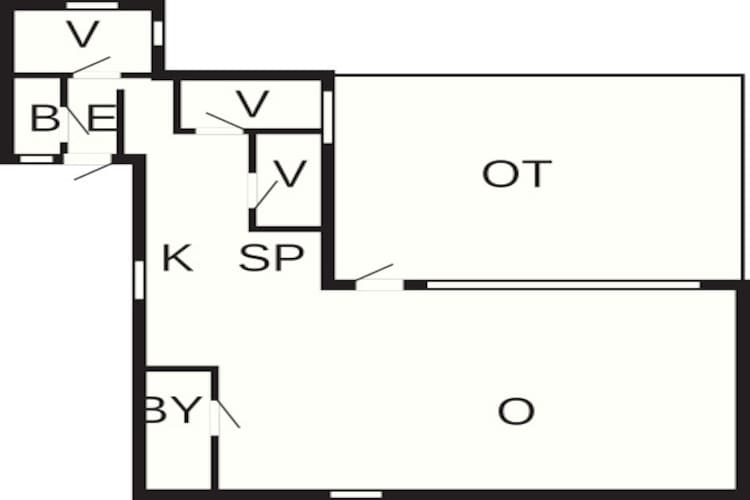 5 persoons vakantie huis in Eskebjerg-Plattegrond