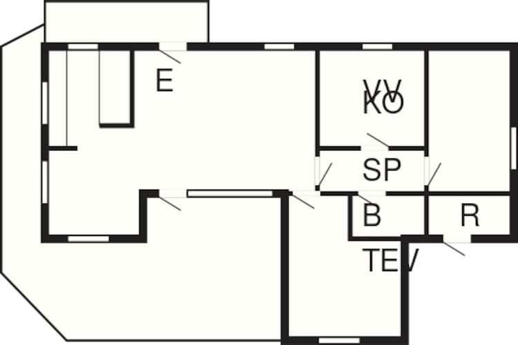 Kustsereniteit bij Henne Strand-By Traum-Plattegrond