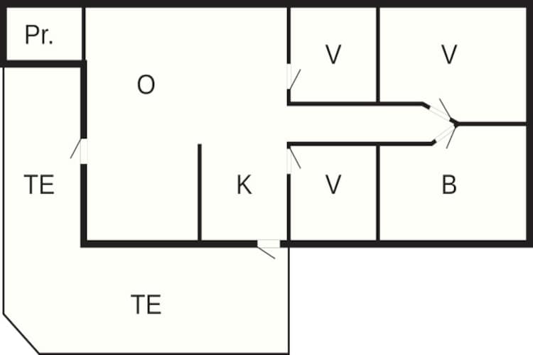 4 persoons vakantie huis in Thisted-Plattegrond