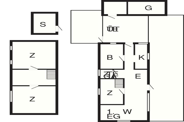 7 person holiday home in Jerup-Floor plan