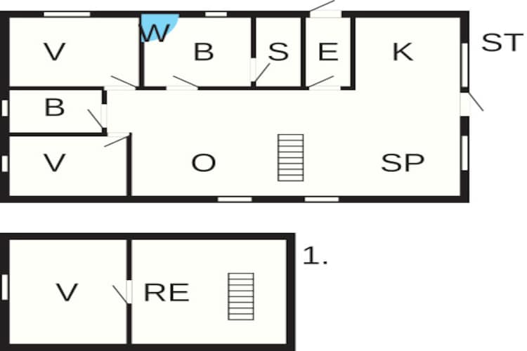 8 persoons vakantie huis in Hadsund-Plattegrond