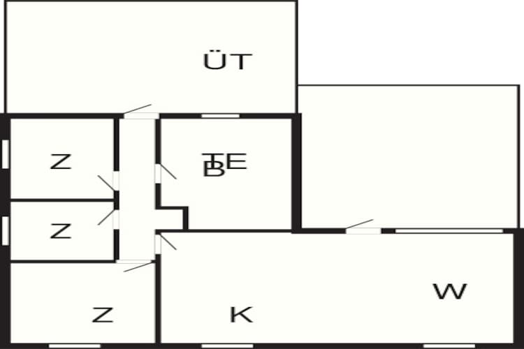 6 persoons vakantie huis in Rødby-Plattegrond