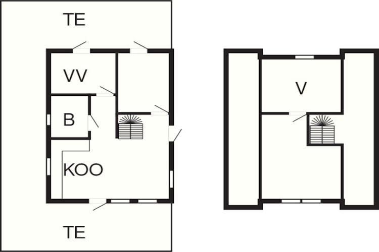 6 person holiday home in Læsø-Floor plan