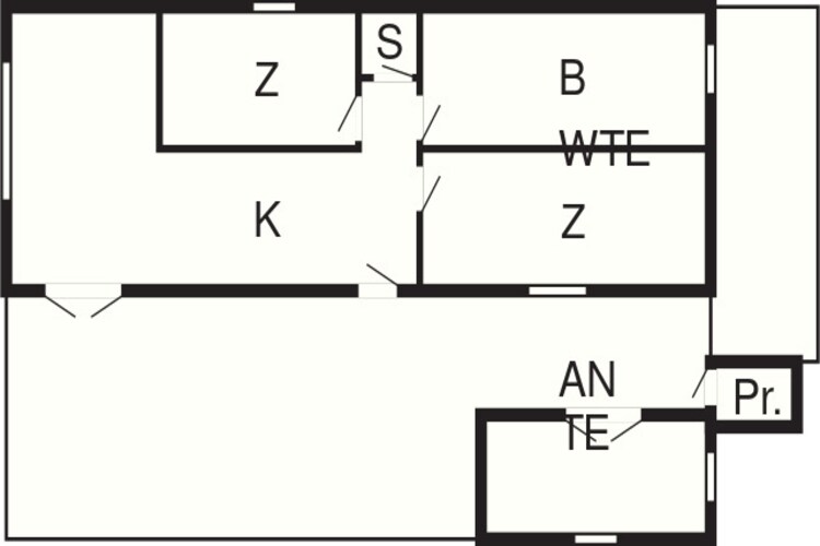 6 persoons vakantie huis in Thisted-Plattegrond