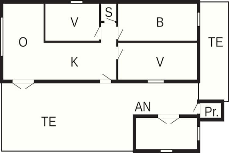 6 persoons vakantie huis in Thisted-Plattegrond