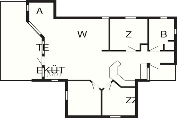 Gemutliches Refugium im Rorvig Haven-By Traum-Grundriss