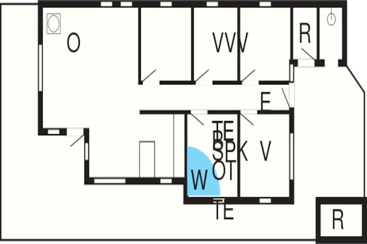 8 persoons vakantie huis in Ringkøbing-Plattegrond