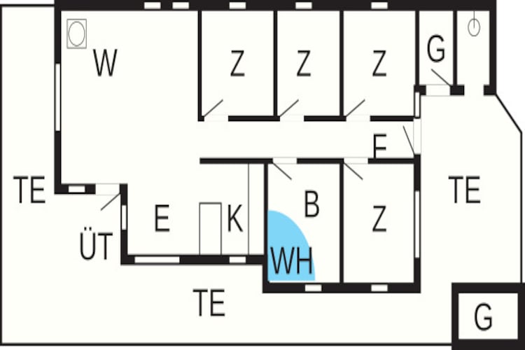 8 persoons vakantie huis in Ringkøbing-Plattegrond