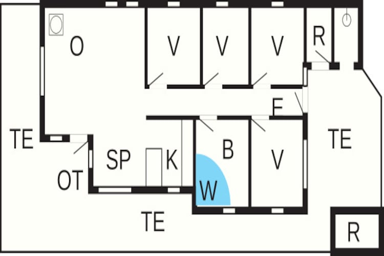 8 persoons vakantie huis in Ringkøbing - Plattegrond