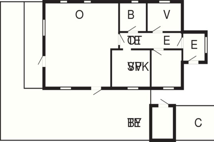 6 persoons vakantie huis in Hadsund-Plattegrond